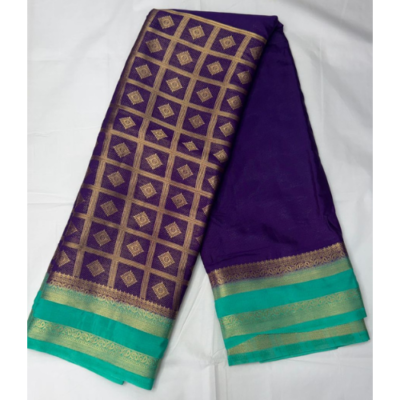 Mysore Crepe 2D Stripes