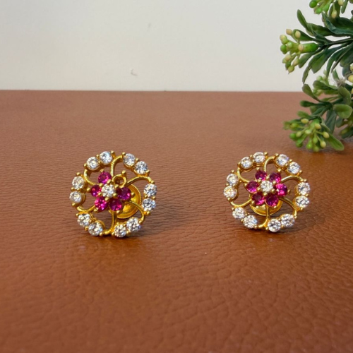 Untitled design - 2026-04-13T175233.493 Pure 92.5 Silver Ear Rings - Image 1