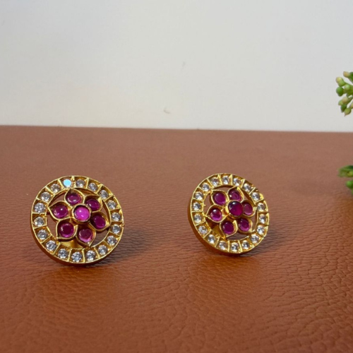 Untitled design - 2026-04-13T181009.040 Pure 92.5 Silver Ear Rings - Image 1