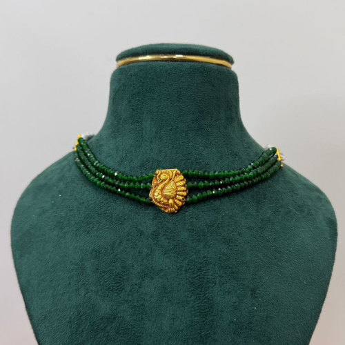 Untitled design - 2026-04-17T102024.417 Pure 92.5 Silver Green Beats Chain - Image 1